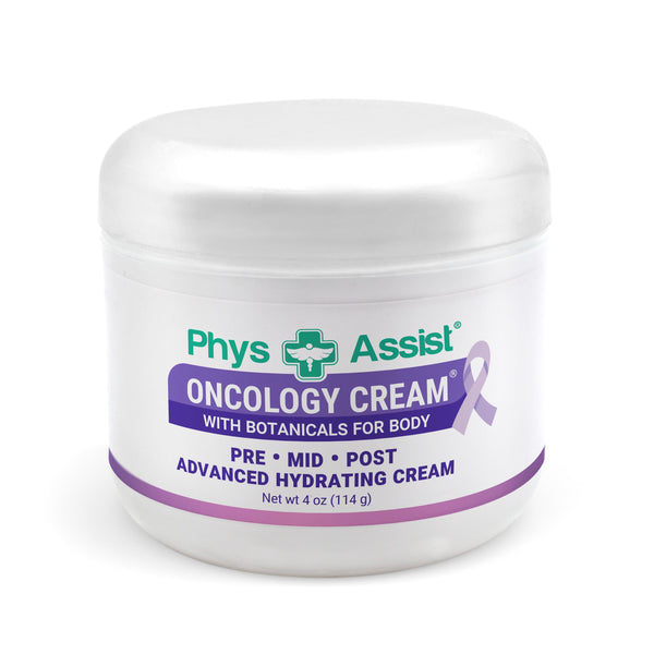 PhysAssist Oncology Cream with Botanicals 4oz Jar.