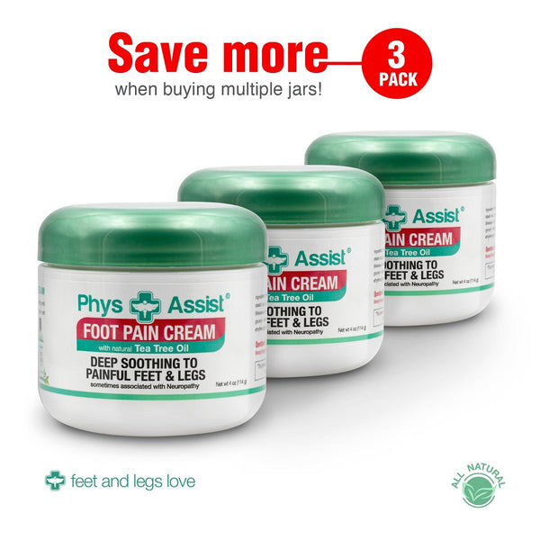 Foot Pain Cream Bundle 3 Pack