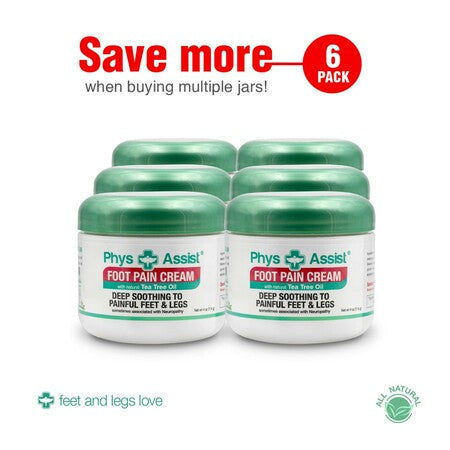 Foot Pain Cream Bundle 6 Pack